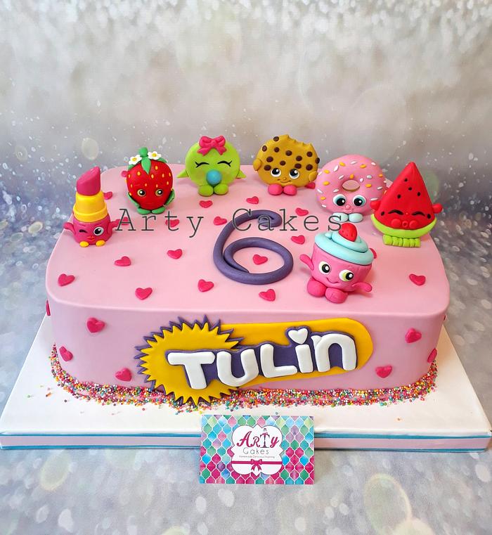 Shopkins cake by Arty cakes 