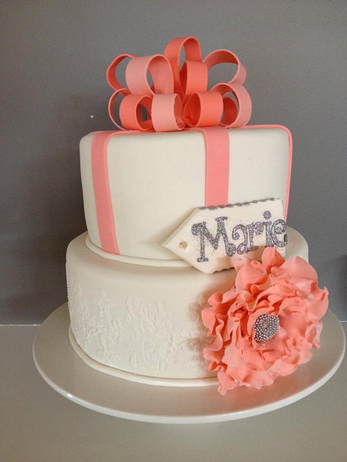 Miss Marie's 18th Birthday Cake & Cookies