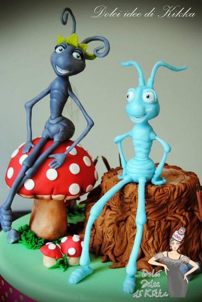A Bug's Life cake