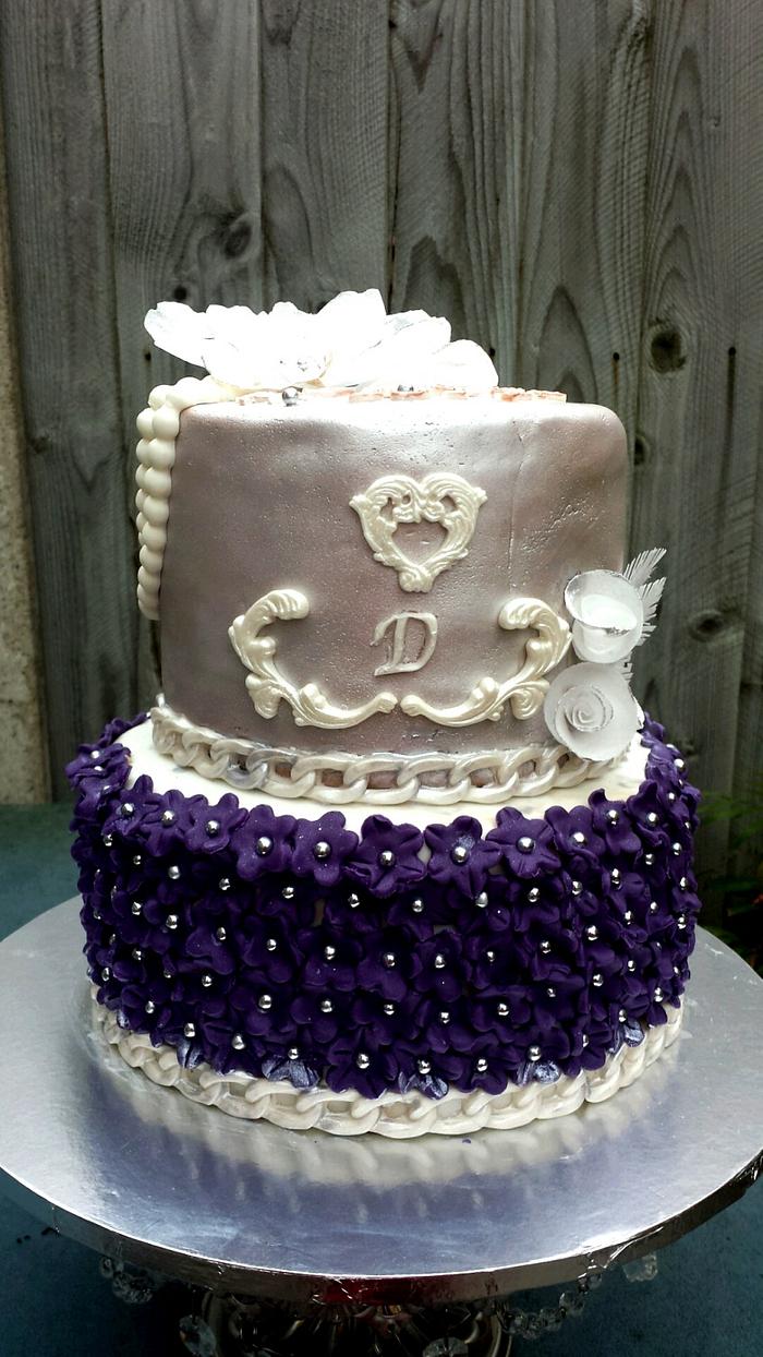 18th bday cake