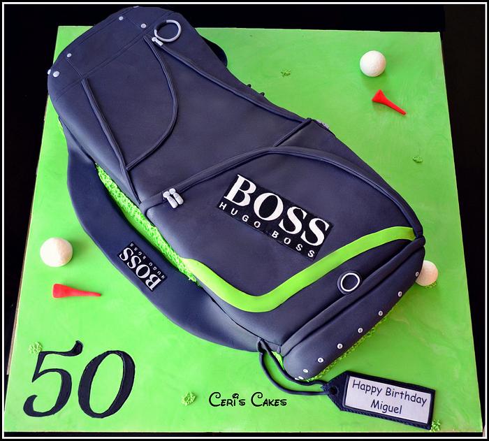 20" Golf bag cake