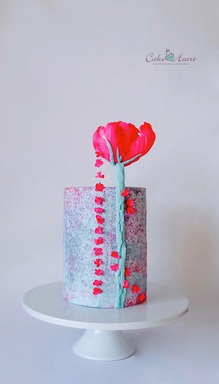 'A Pink Blossom Tree' ~ Sugar Art 4 Autism Collaboration