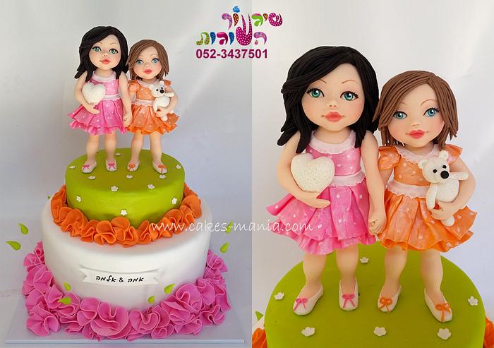cake for two sisters