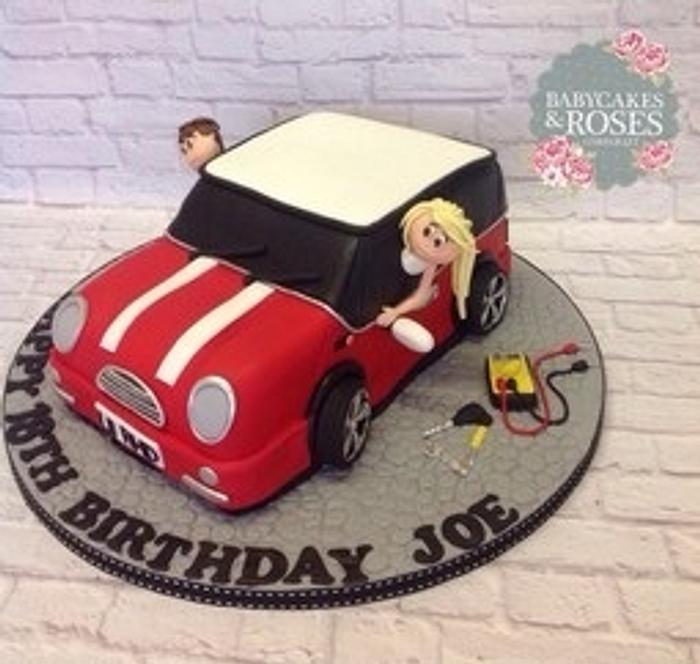 Mini Car Cake