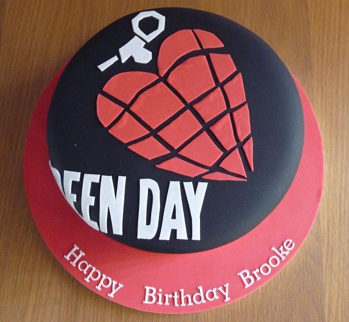 Green Day Cake