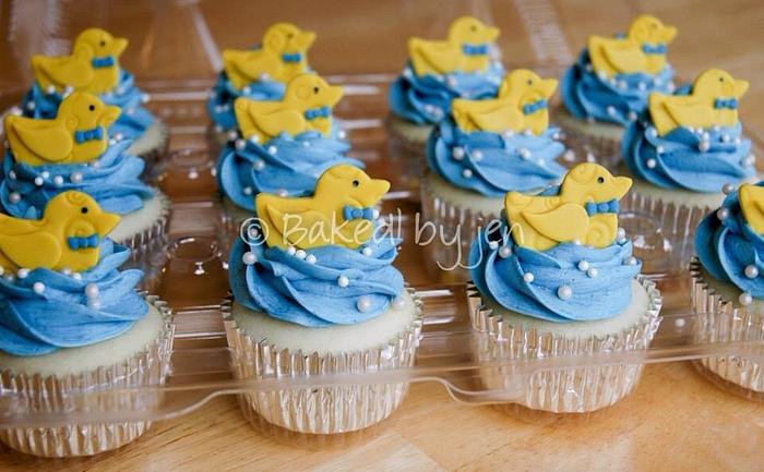 Rubber Duck Cupcakes