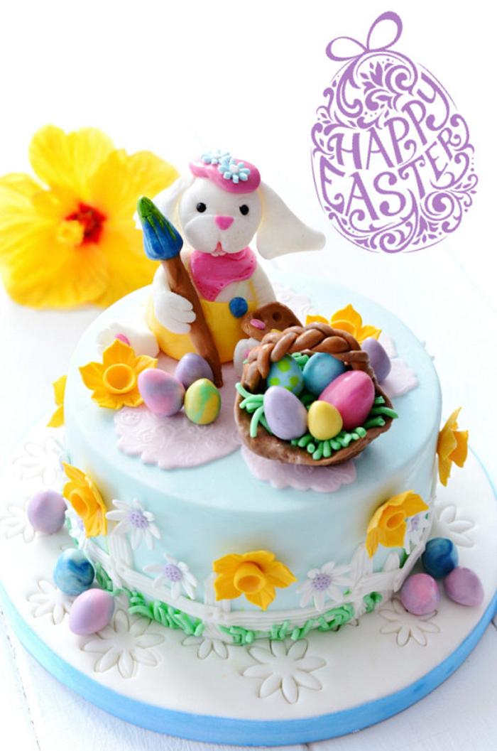 happy easter cake