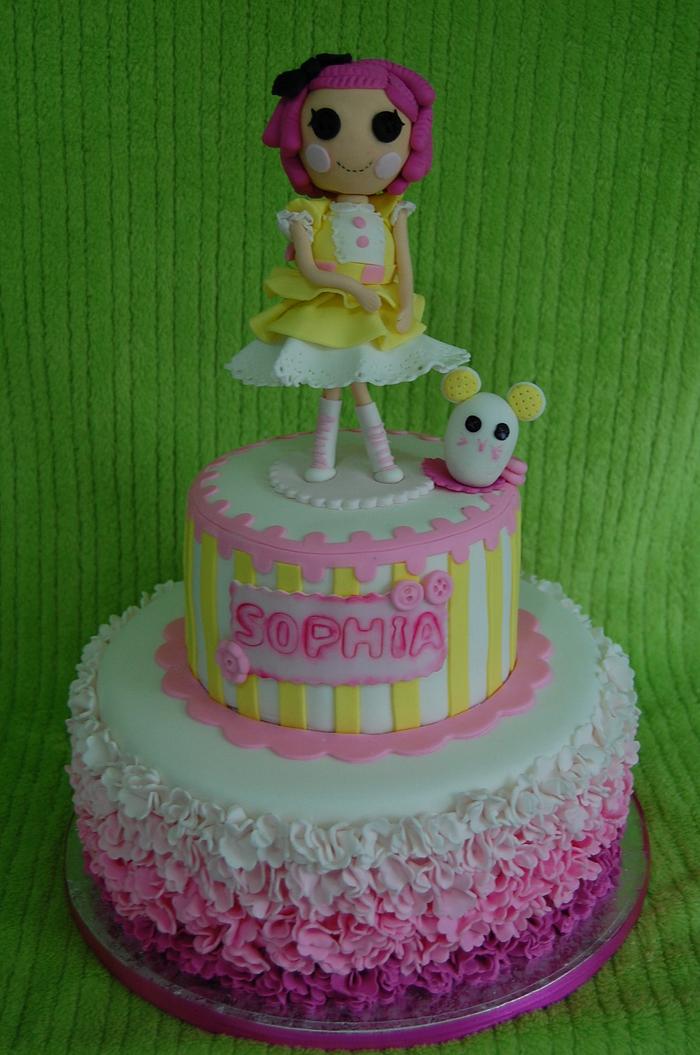 Lalaloopsy cake