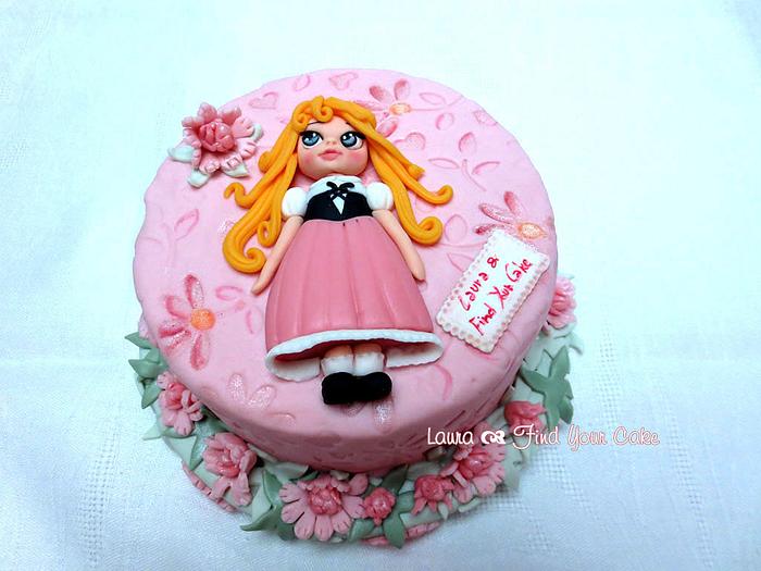 Baby Aurora Princess cake - Decorated Cake by Laura - CakesDecor