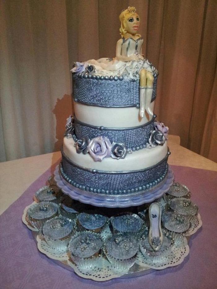 The Birthday Wedding Cake