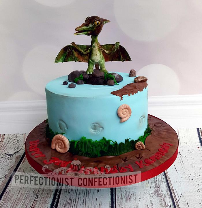Kennedy - Pterodactyl Birthday Cake