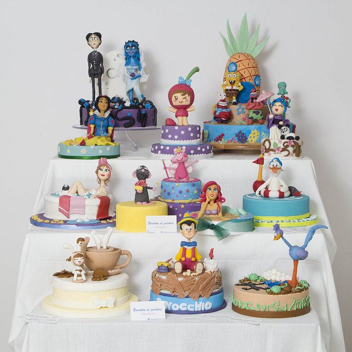 bambola di zucchero's collection cakes