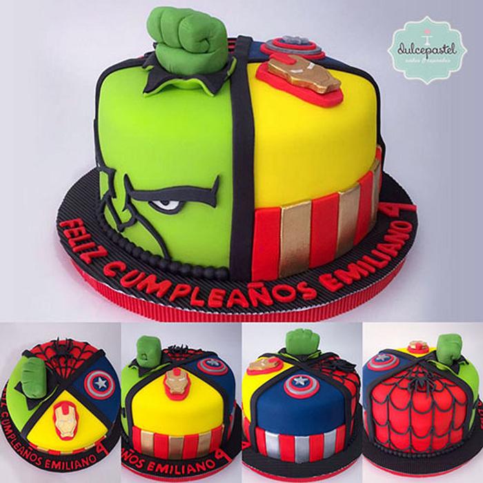 Torta Avengers Medellín -  Avengers Cake