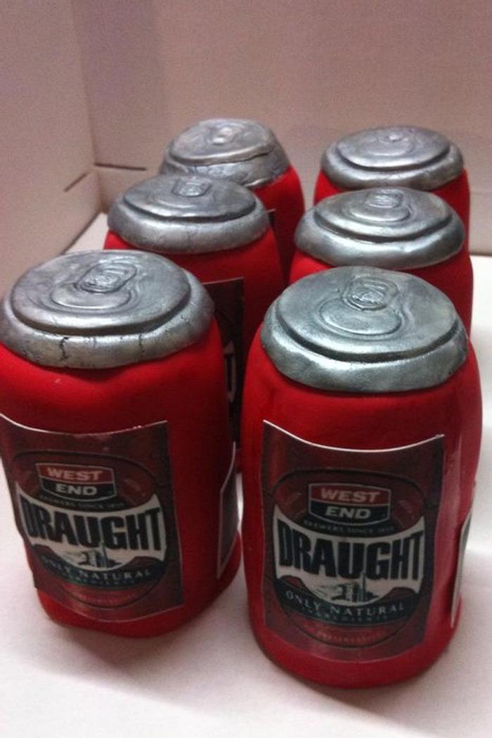 beer cans 6 pack