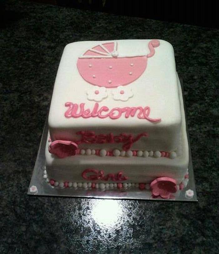 baby shower cake