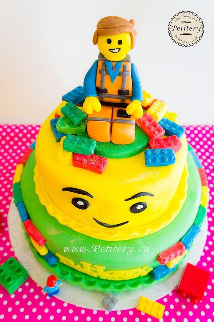 The Lego movie cake