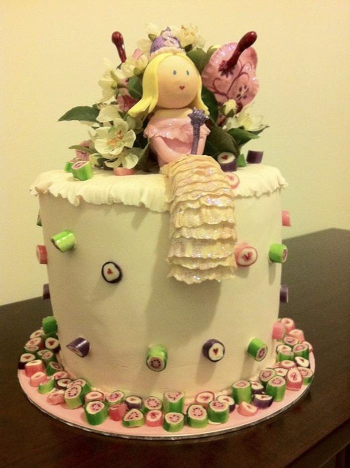 Fairy princess cake