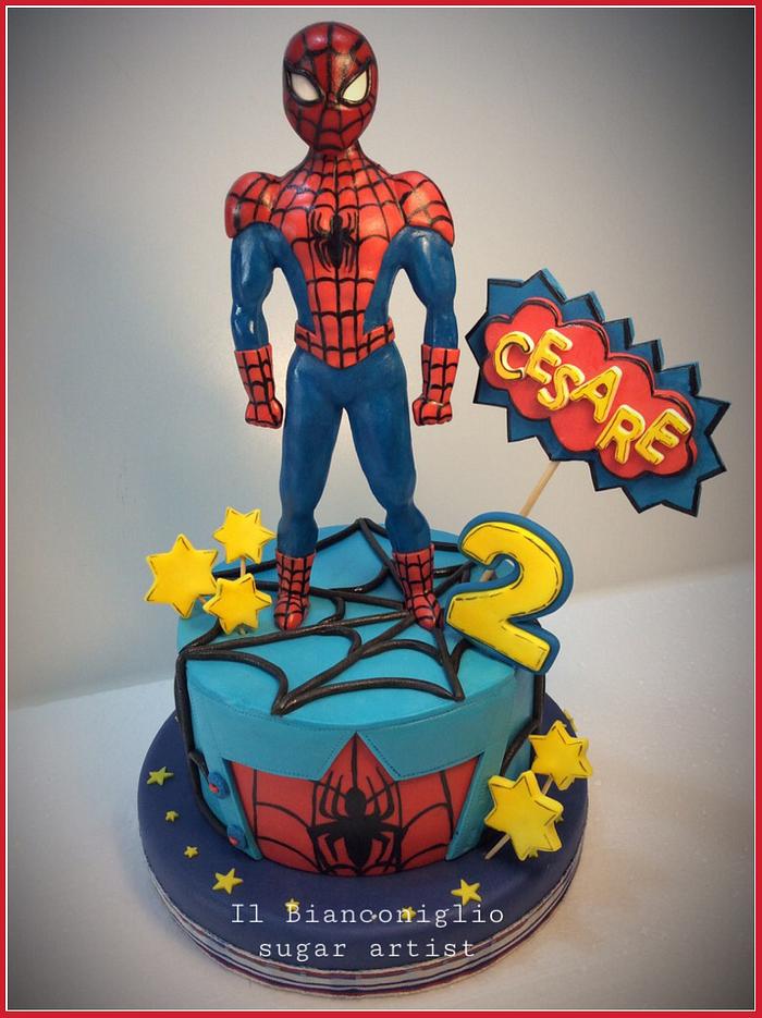 My Spiderman's cake