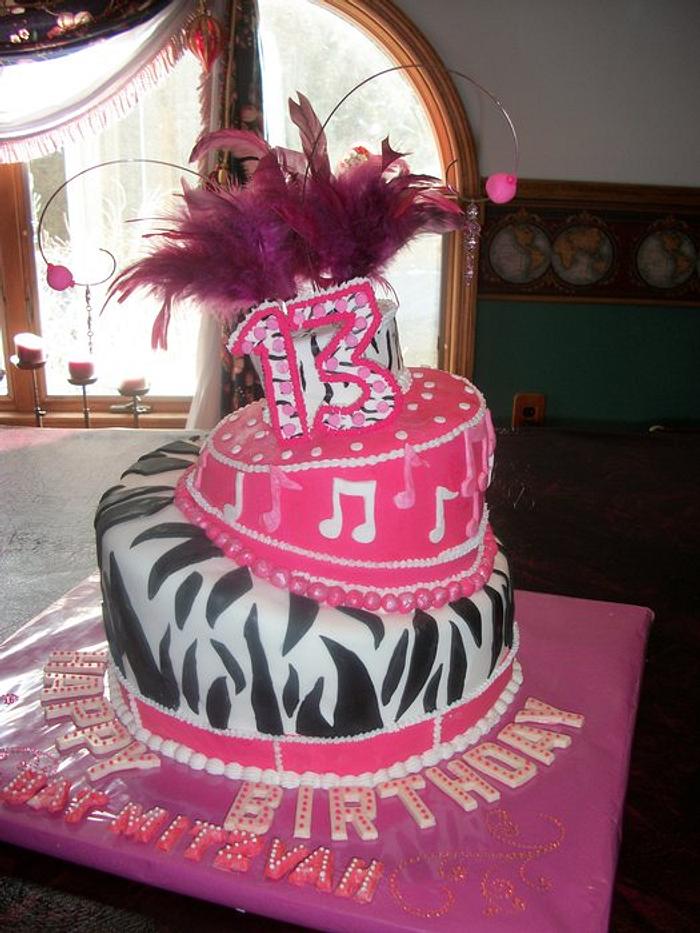 Bar Mitzvah Cake by Enchanted Cakes on FB