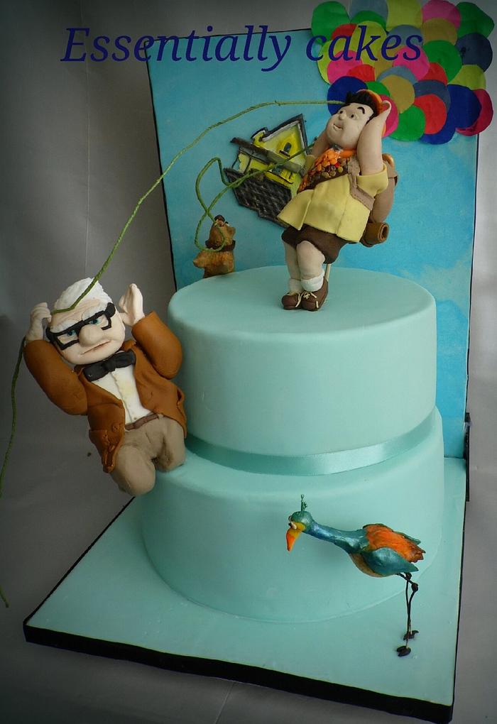 "Up" Themed Cake