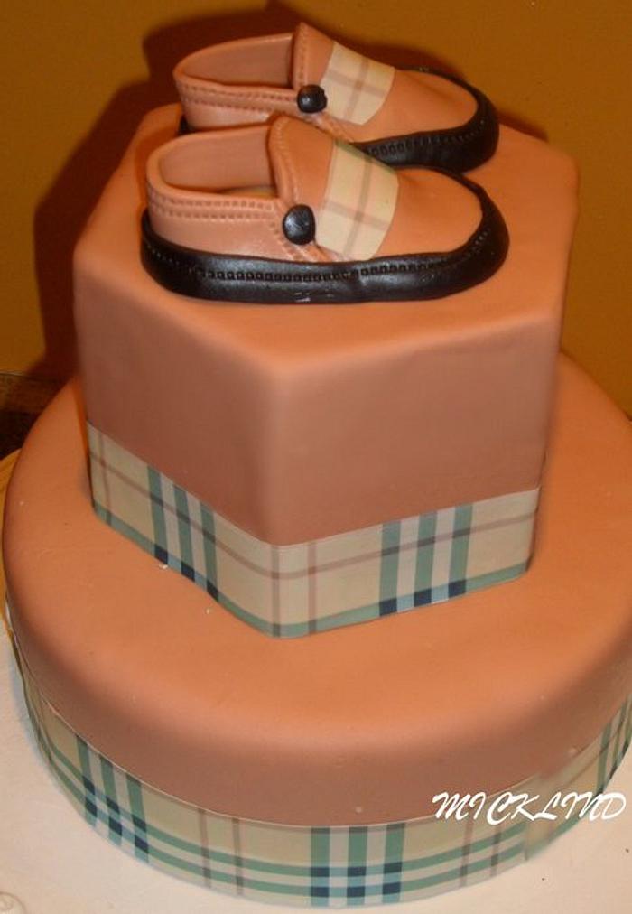 BURBERRY THEMED BABY SHOWER