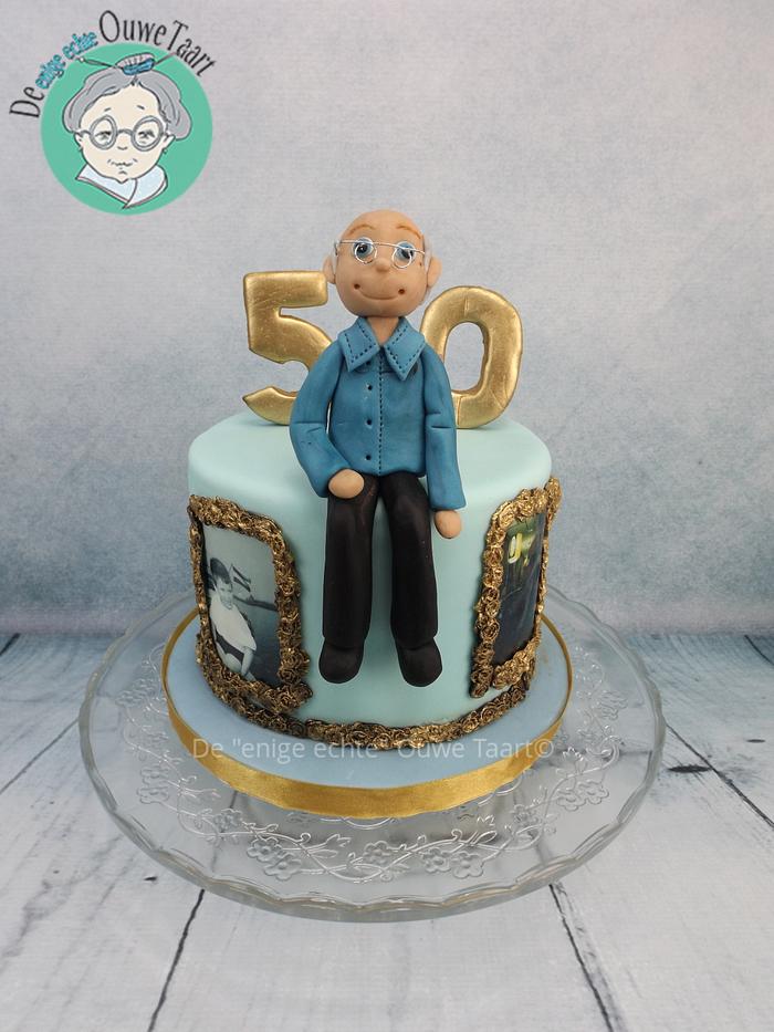 50th b- day cake