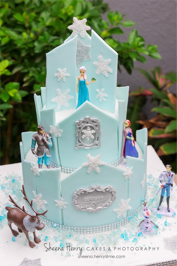 Frozen Themed Cake 