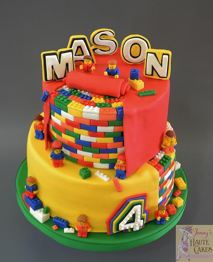 Lego Birthday Cake