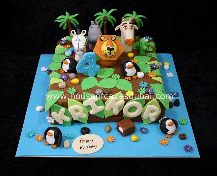 Madagascar cake