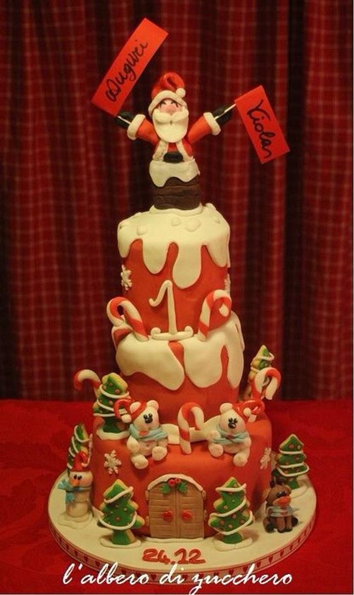 2 tier birthday cake - Cake Journal