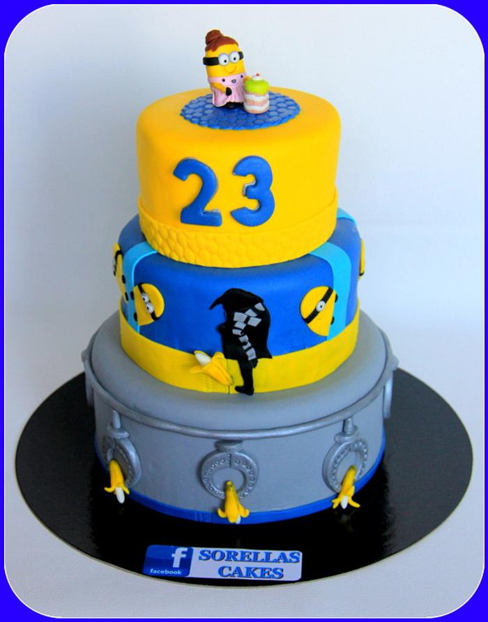 MINIONS´GIRL CAKE