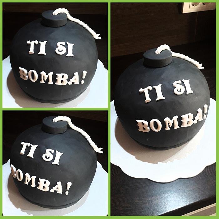 Bomb cake