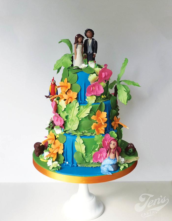 Rainforest cake