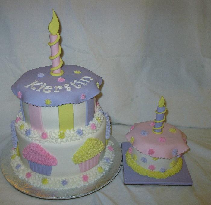 Cupcake Theme 1st Birthday