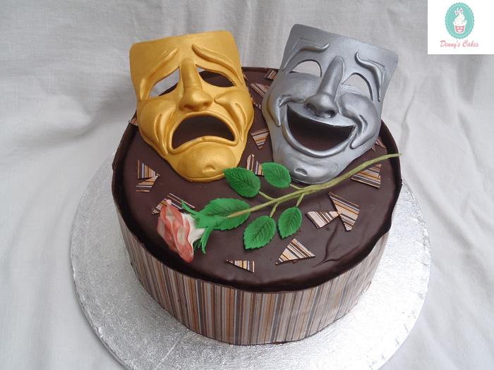 Chocolate theatre cake