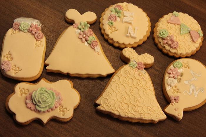 fairytale wedding cookies
