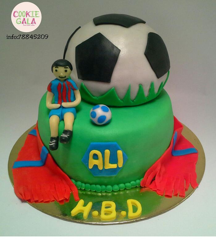 soccer cake 