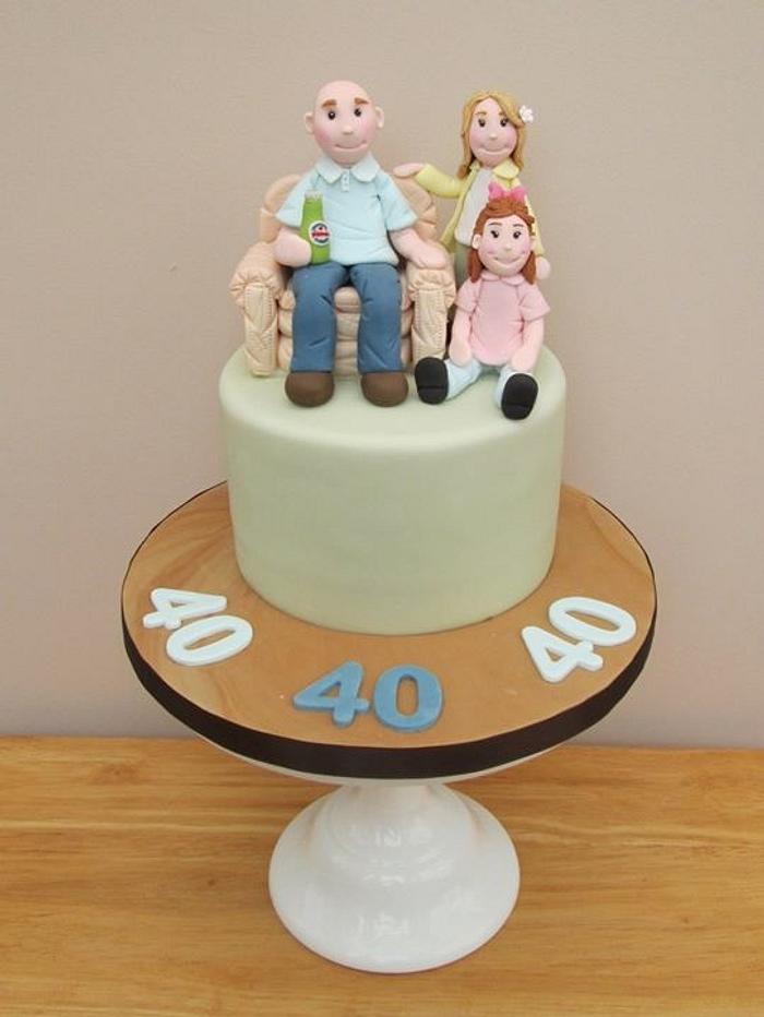 Yet another chair Cake . . .
