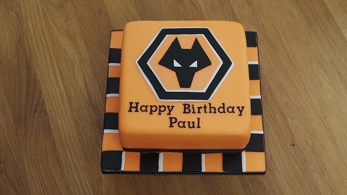 Wolverhampton Wanderers Birthday Cake