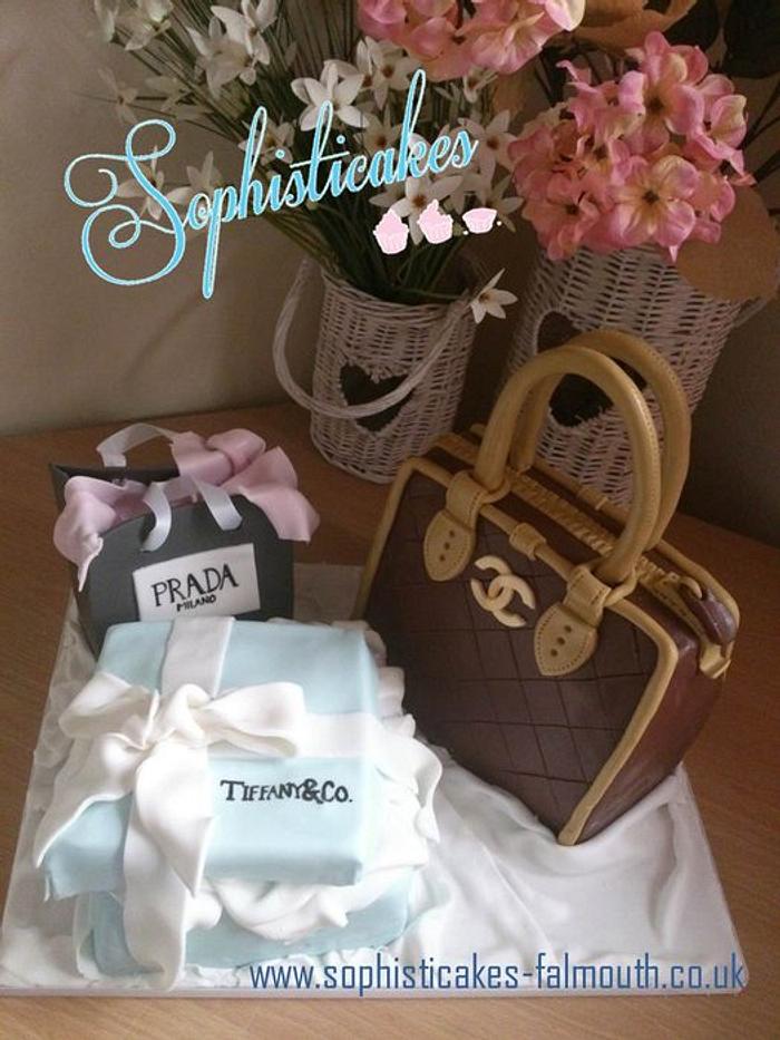 Designer Handbag Cake