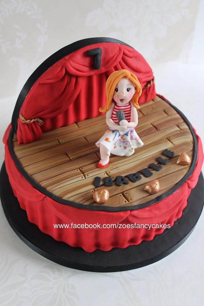 Stage show cake