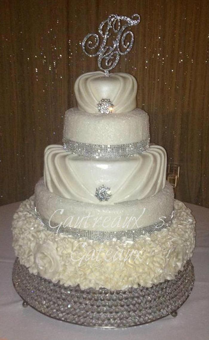 Bling Wedding cake