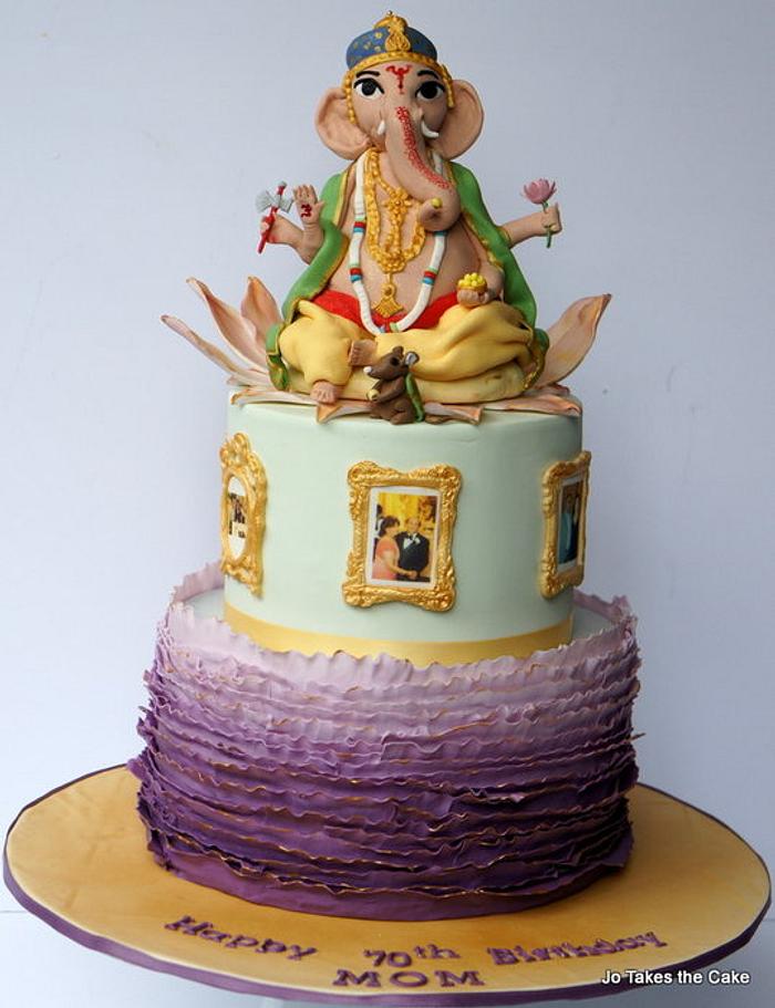Lord Ganesha 70th Birthday Ruffles