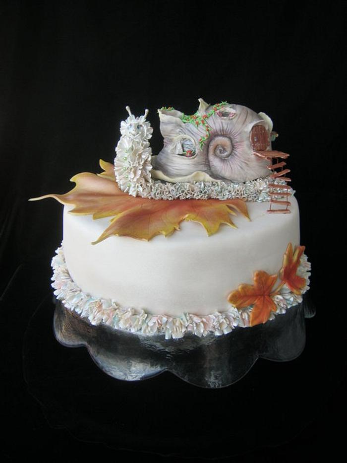 Snail cake