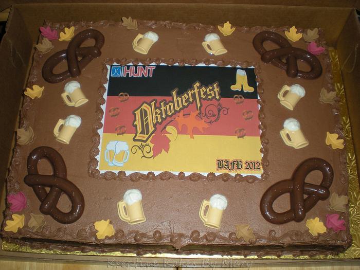 Oktoberfest Celebration Cake