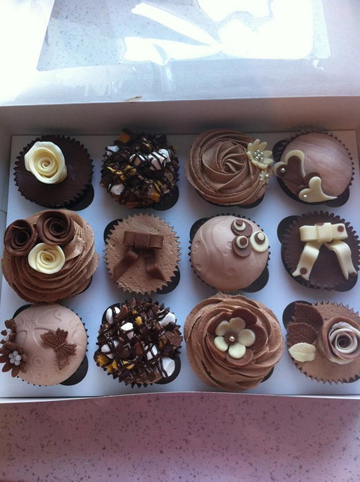 Chocolate heaven cupcakes