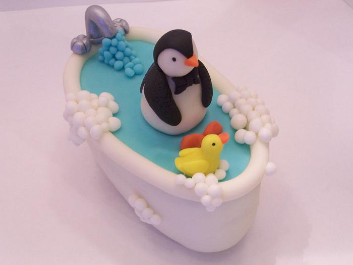 "Penguin cake"