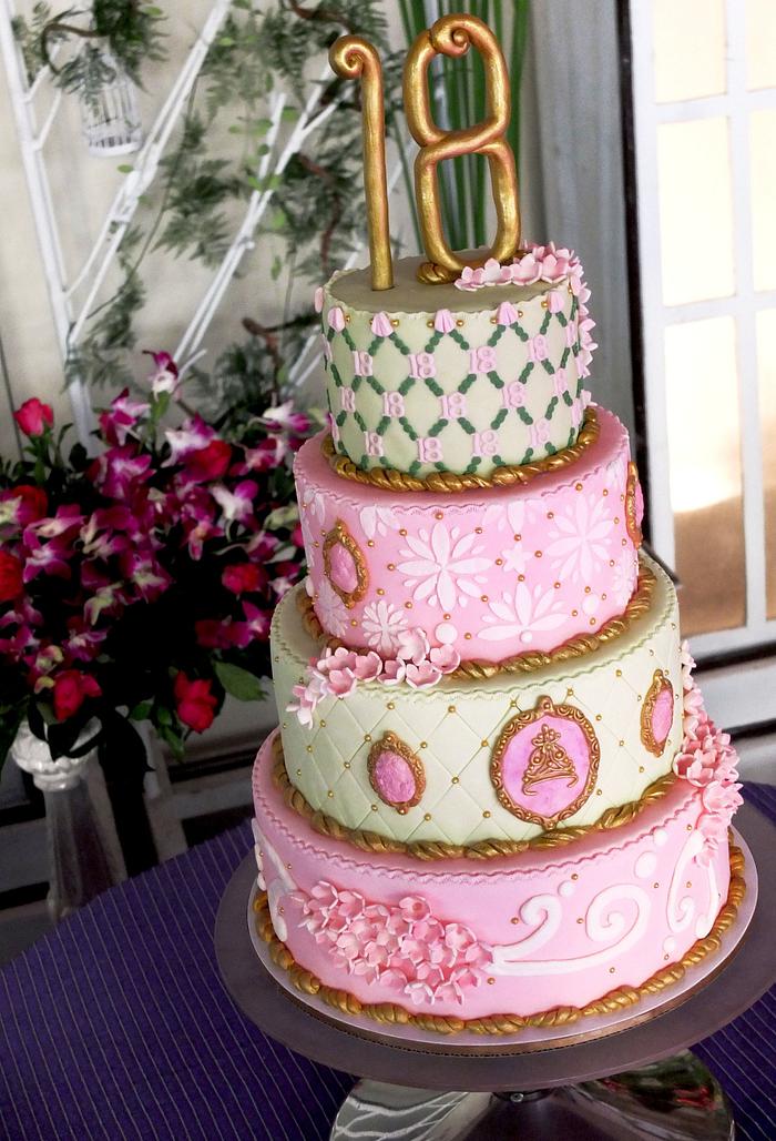 Debutante Cake 