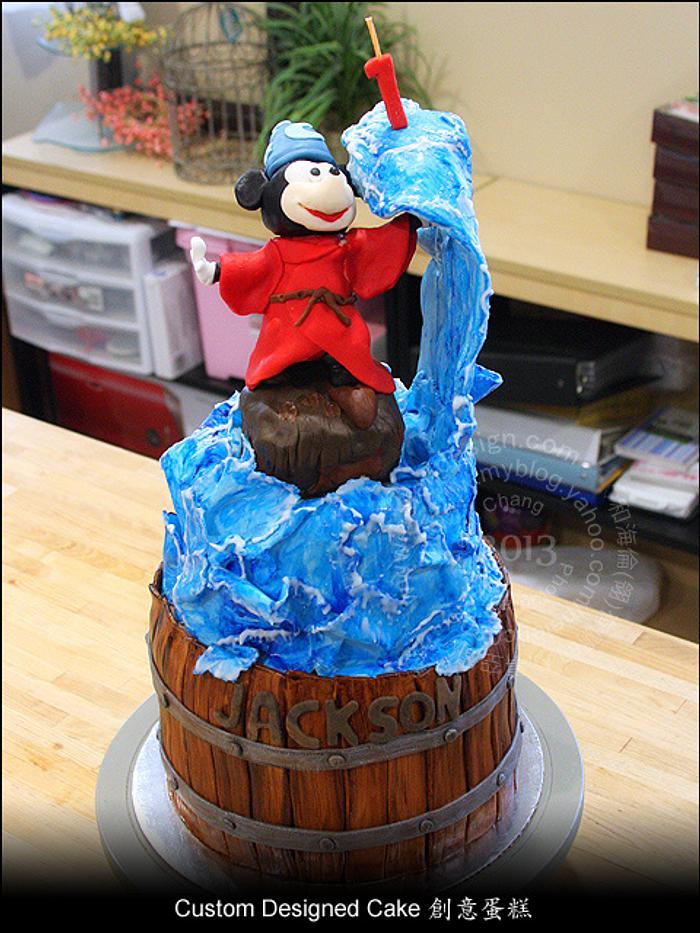 Mickey Mouse Fantasia Cake