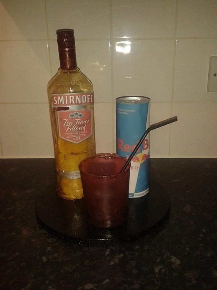 Vodka Redbull with a twist...